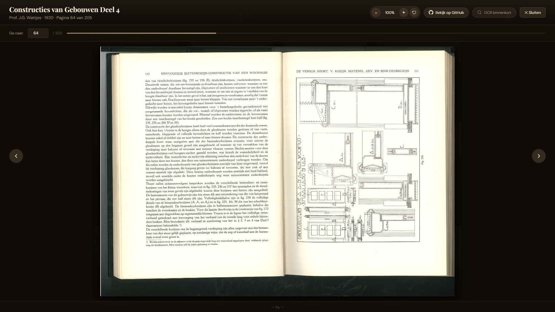 OpenBooks - Pagina met detailtekeningen uit Wattjes