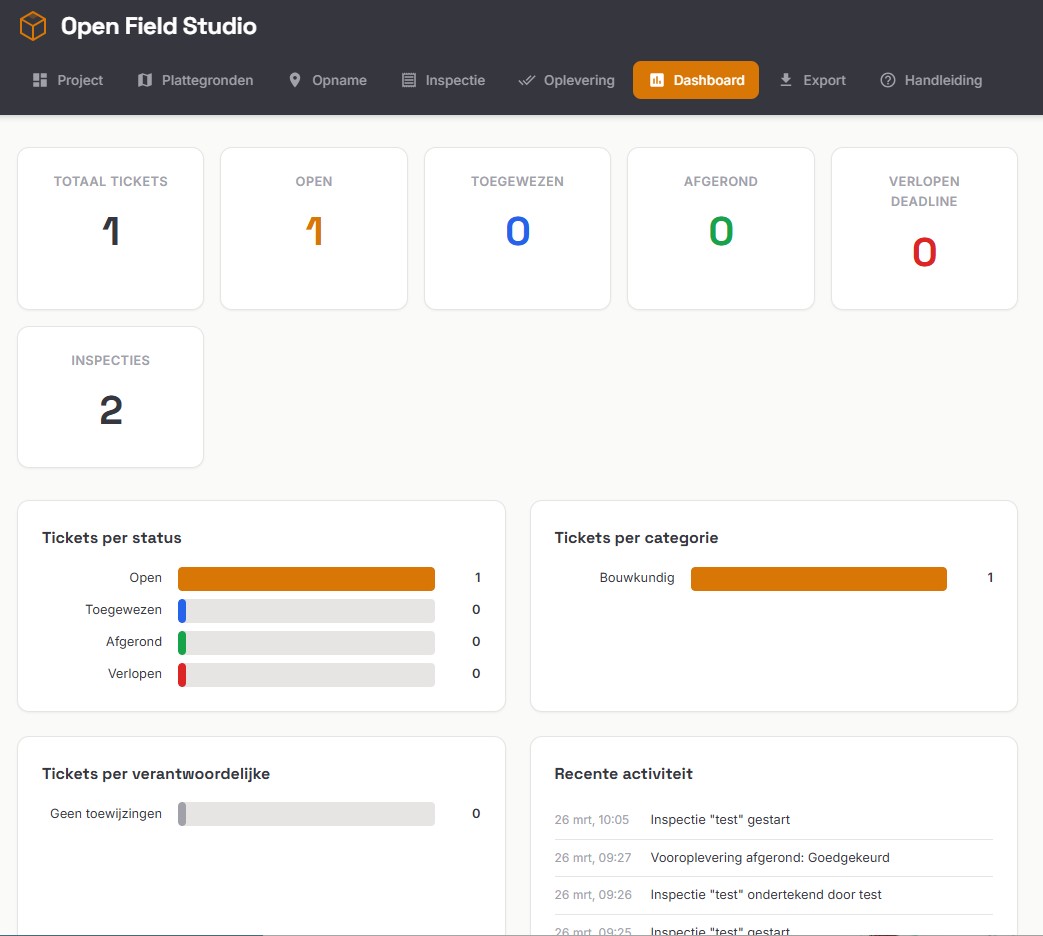Open Field Studio - Plattegrond