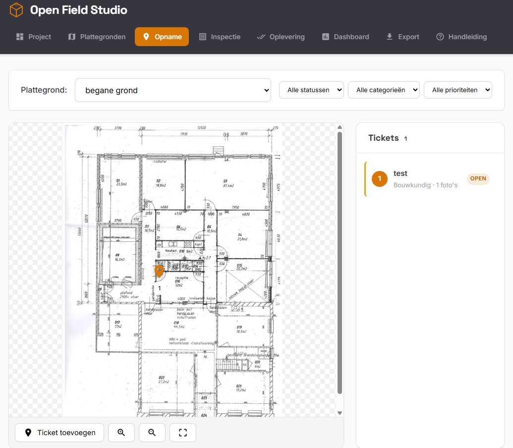 Open Field Studio - Rapportage