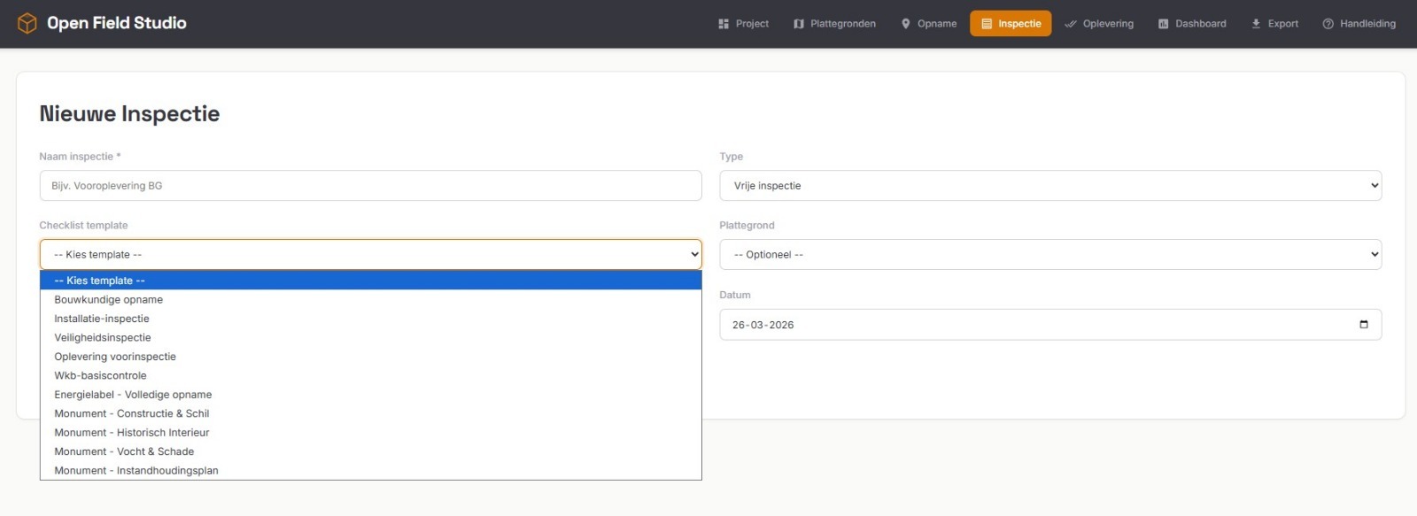 Open Field Studio - Camera