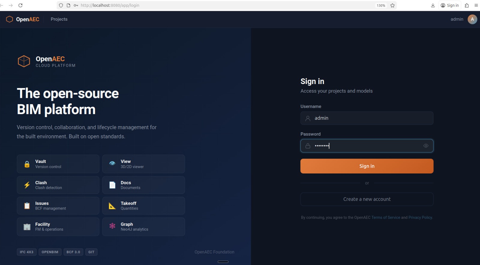 OpenAEC Cloud Platform