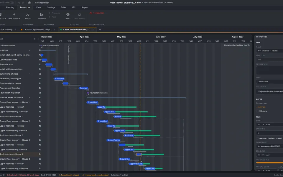 Open Planner Studio: schermafbeelding 1